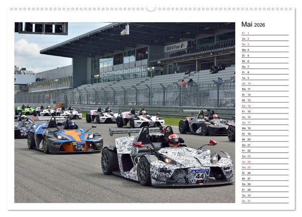 Produktbild: Faszination Motorsport am N&uuml;rburgring (hochwertiger Premium Wandkalender 2026 DIN A2 quer), Kunstdruck in Hochglanz