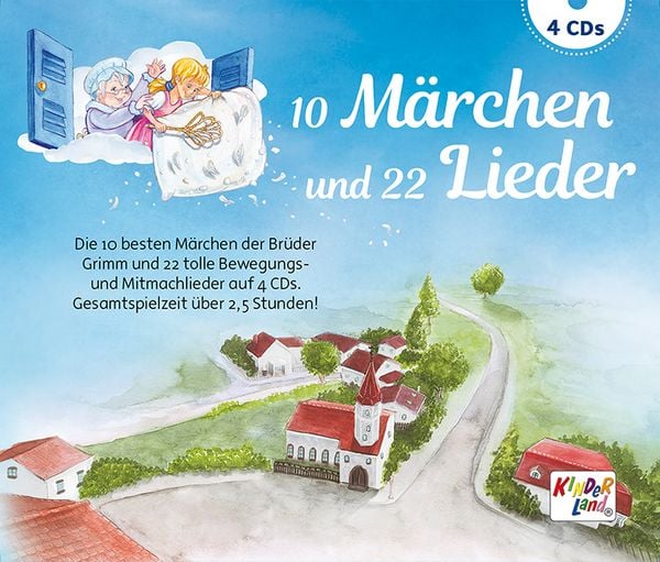Produktbild: 10 M&auml;rchen und 22 Lieder