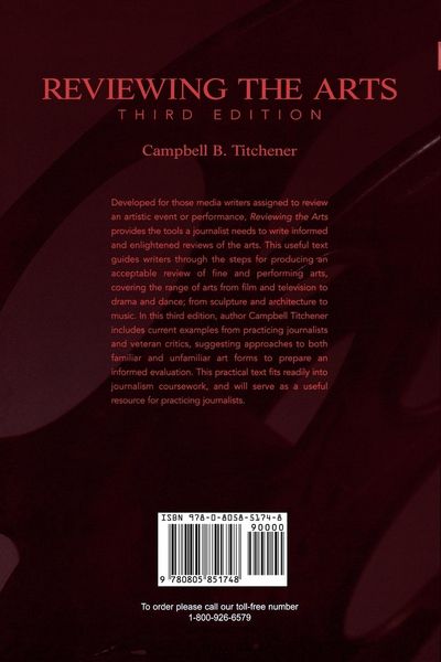 Produktbild: Reviewing the Arts