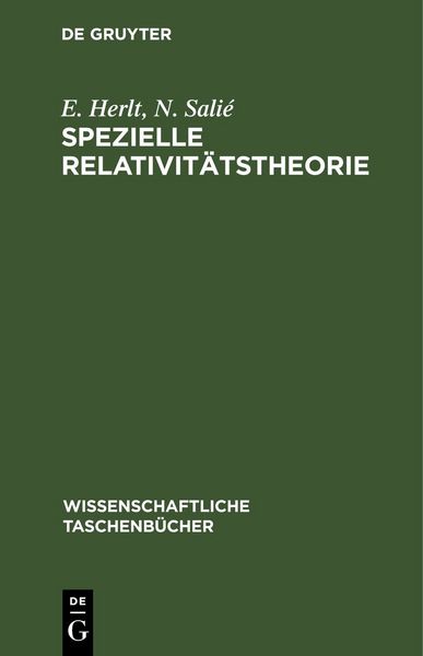 Produktbild: Spezielle Relativit&auml;tstheorie