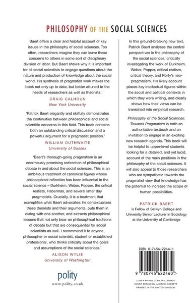 Produktbild: Philosophy of the Social Sciences