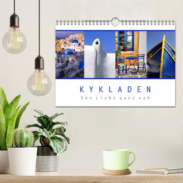 Produktbild: KYKLADEN Dem Licht ganz nah (Wandkalender 2026 DIN A4 quer), CALVENDO Monatskalender