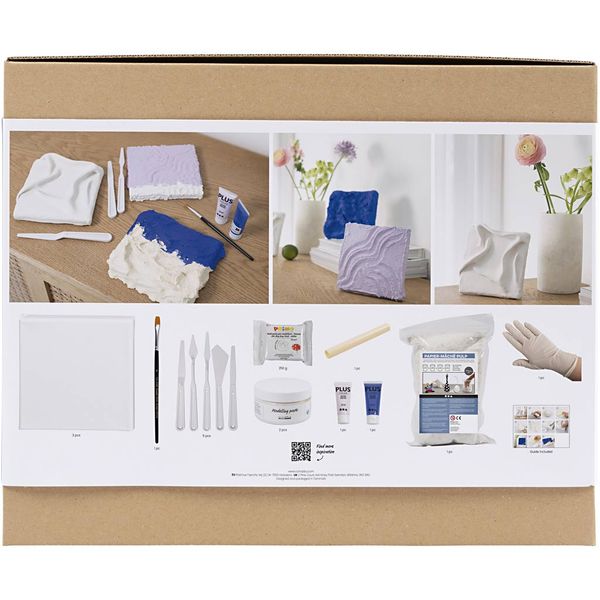 Produktbild: Creativ Company DIY Sets Modellieren Maxi Kreativ Set Modellieren, Wandschmuck, Kreativ Box