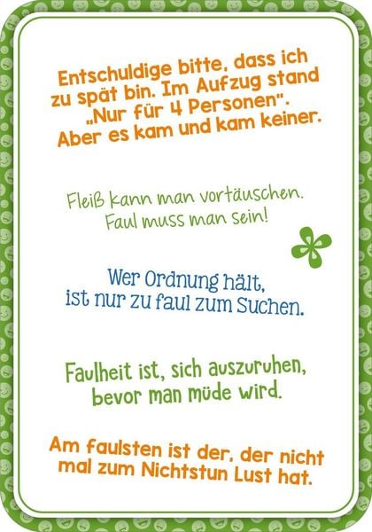 Produktbild: Witzige Spr&uuml;che