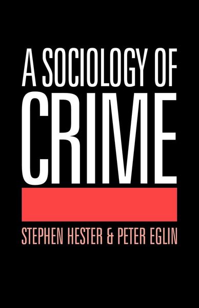 Produktbild: A Sociology of Crime