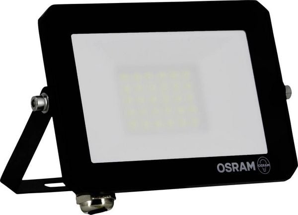 OSRAM HOMELIGHTING FLOODLIGHT LUX 20W 840 BLACK 4099854489501 LED-Flutlichtstrahler 20.00 W Leuchtfarben: Kaltweiß