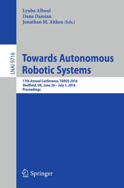Produktbild: Towards Autonomous Robotic Systems