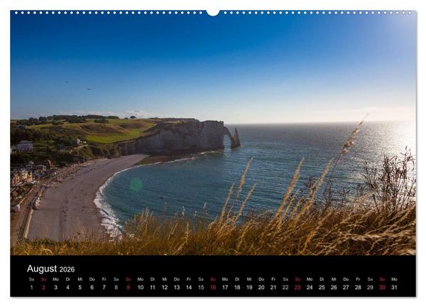 Produktbild: Normandie (hochwertiger Premium Wandkalender 2026 DIN A2 quer), Kunstdruck in Hochglanz