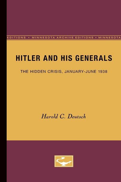 Produktbild: Hitler and His Generals