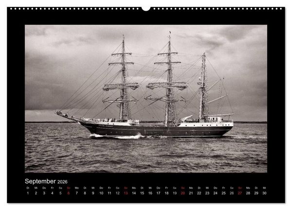 Produktbild: Segelschiffe auf der Ostsee (hochwertiger Premium Wandkalender 2026 DIN A2 quer), Kunstdruck in Hochglanz