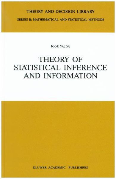 Produktbild: Theory of Statistical Inference and Information