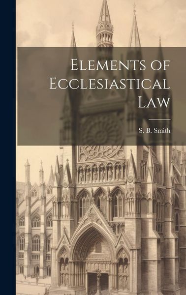 Produktbild: Elements of Ecclesiastical Law