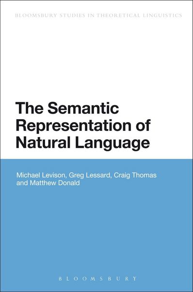 Produktbild: The Semantic Representation of Natural Language