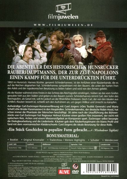 Produktbild: Der Schinderhannes (Filmjuwelen)