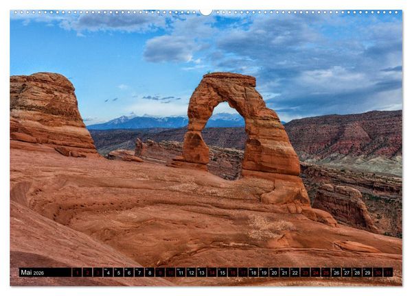 Produktbild: Landschafts Juwelen - Erlesene Landschaften der USA (Wandkalender 2026 DIN A2 quer), CALVENDO Monatskalender