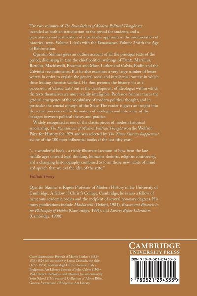 Produktbild: The Foundations of Modern Political Thought