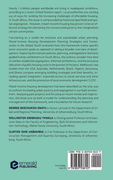 Produktbild: Mixed-Income Housing Development Planning Strategies and Frameworks in the Global South