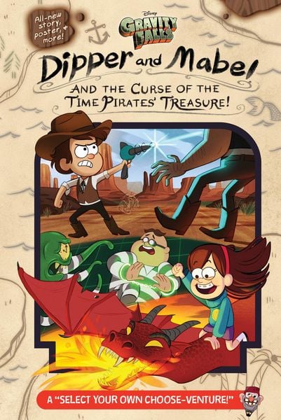 Produktbild: Gravity Falls:: Dipper and Mabel and the Curse of the Time Pirates' Treasure!