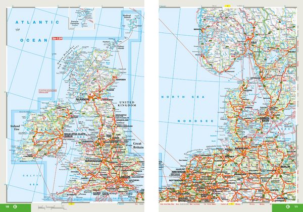 Produktbild: MARCO POLO Reiseatlas Gro&szlig;britannien, Irland 1:300.000
