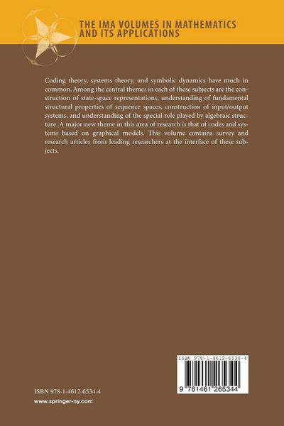Produktbild: Codes, Systems, and Graphical Models