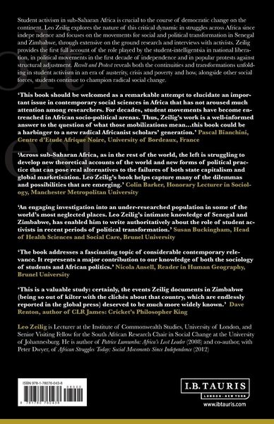 Produktbild: Revolt and Protest Student Politics and Activism in Sub-saharan Africa