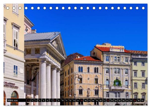 Produktbild: Triest und seine Riviera (Tischkalender 2026 DIN A5 quer), CALVENDO Monatskalender