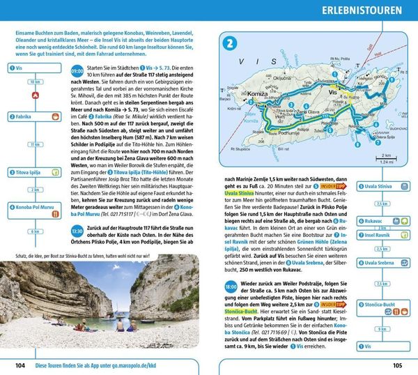 Produktbild: MARCO POLO Reisef&uuml;hrer Kroatische K&uuml;ste Dalmatien
