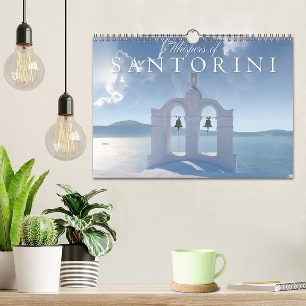 Produktbild: Whispers of Santorini (Wall Calendar 2026 DIN A4 landscape), CALVENDO 12 Month Wall Calendar
