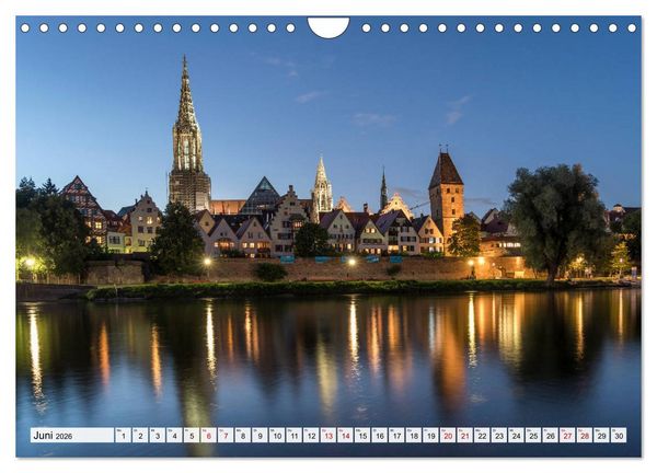 Produktbild: Deutsche Fl&uuml;sse - An der Donau (Wandkalender 2026 DIN A4 quer), CALVENDO Monatskalender