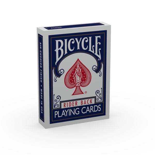 Produktbild: Bicycle Rider Back in Rot oder Blau (807 Classic Tuck, (Designer Spielkarten, Poker, Skat...)