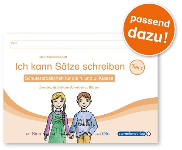 Produktbild: Ich kann S&auml;tze lesen Teil 1 - In Sprechsilben - 90 Bild-Satz-Karten mit Selbstkontrolle
