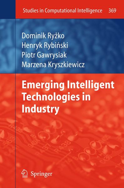 Produktbild: Emerging Intelligent Technologies in Industry