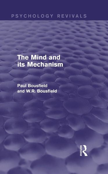 Produktbild: The Mind and its Mechanism