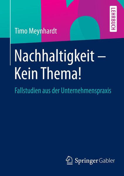Produktbild: Nachhaltigkeit - Kein Thema!