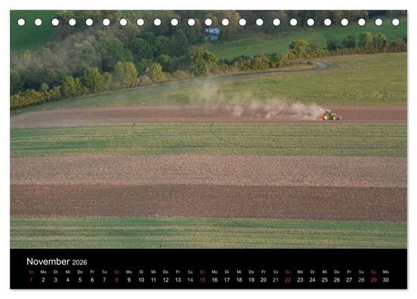 Produktbild: Hohenlohe von oben (Tischkalender 2026 DIN A5 quer), CALVENDO Monatskalender