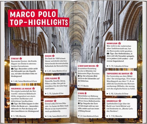 Produktbild: MARCO POLO Reiseführer Normandie