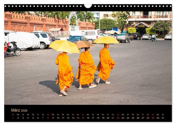 Produktbild: EXOTISCHES S&Uuml;DOSTASIEN (Wandkalender 2026 DIN A3 quer), CALVENDO Monatskalender