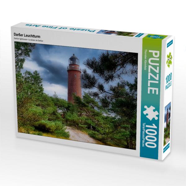 Produktbild: CALVENDO Puzzle Dar&szlig;er Leuchtturm | 1000 Teile Lege-Gr&ouml;&szlig;e 64x48cm Foto-Puzzle f&uuml;r gl&uuml;ckliche Stunden
