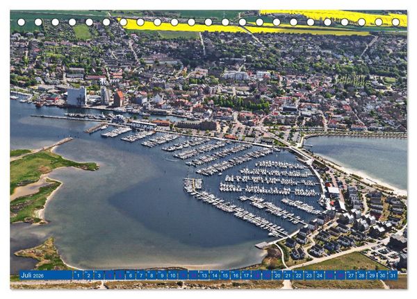 Produktbild: Heiligenhafen - Ostsee (Tischkalender 2026 DIN A5 quer), CALVENDO Monatskalender
