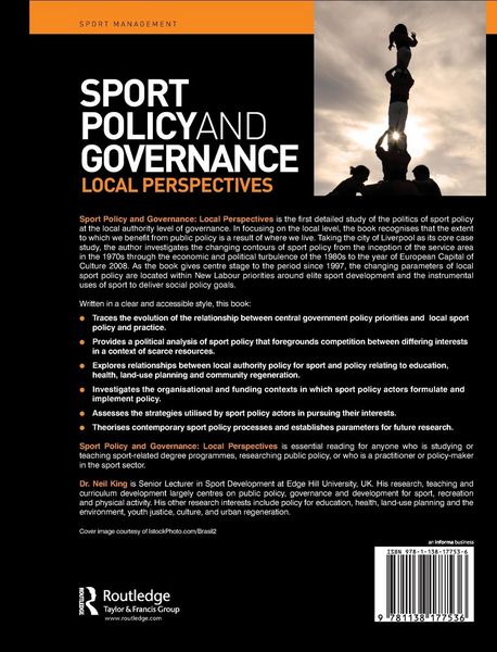 Produktbild: Sport Policy and Governance