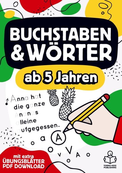 Produktbild: Vorschulheft - Buchstaben schreiben lernen ab 5 Jahren