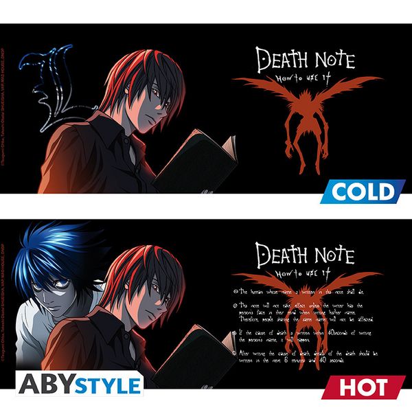 Produktbild: DEATH NOTE - Mug Heat Change - 460ml - L & Light - cardboard