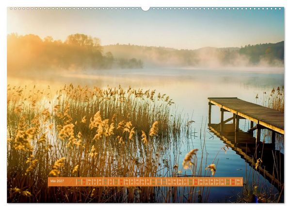 Produktbild: Malerische Seenlandschaft (Wandkalender 2027 DIN A2 quer), CALVENDO Monatskalender