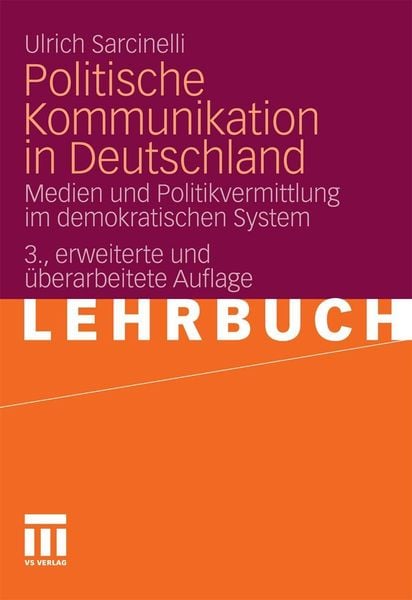 Produktbild: Politische Kommunikation in Deutschland