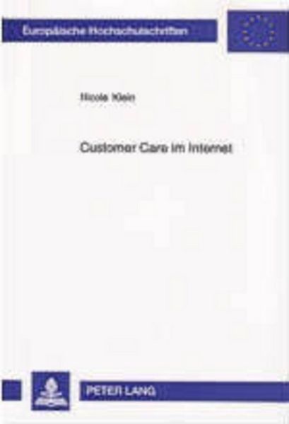 Produktbild: Customer Care im Internet