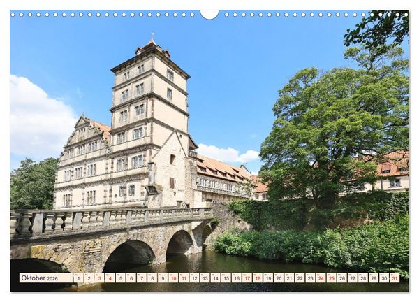 Produktbild: LEMGO - Weserrenaissance und Fachwerkromantik (Wandkalender 2026 DIN A3 quer), CALVENDO Monatskalender
