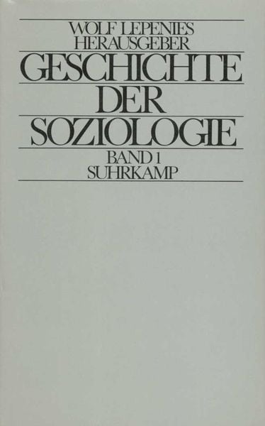 Produktbild: Geschichte der Soziologie
