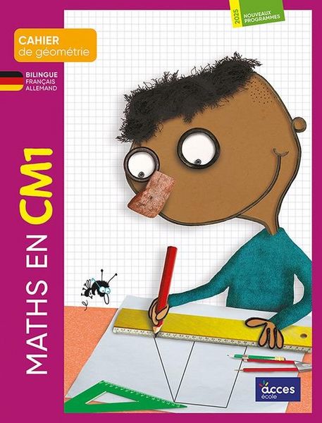 Produktbild: Maths en ; Cm1 : Cahier de Geometrie Bilingue