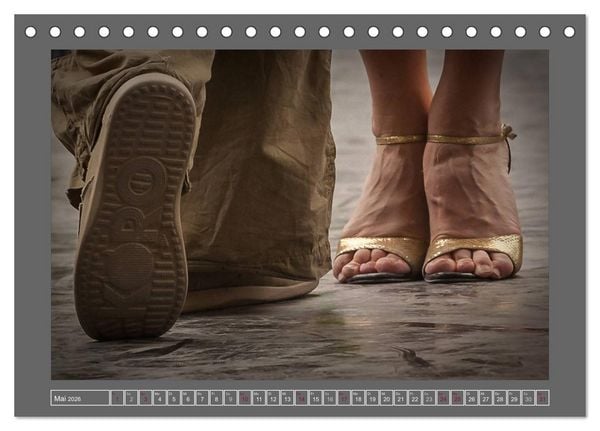 Produktbild: Tango feet (Tischkalender 2026 DIN A5 quer), CALVENDO Monatskalender