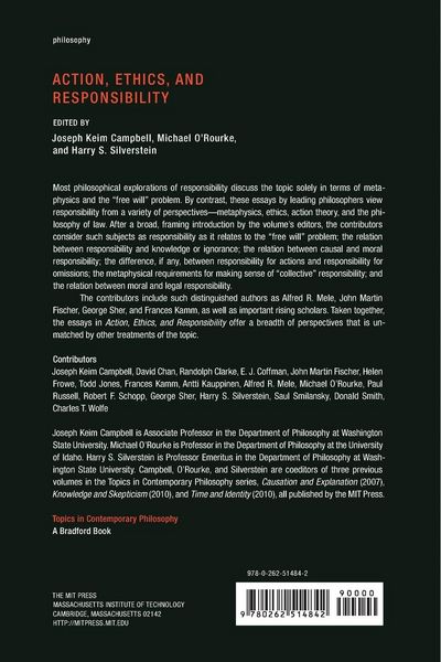 Produktbild: Action, Ethics, and Responsibility